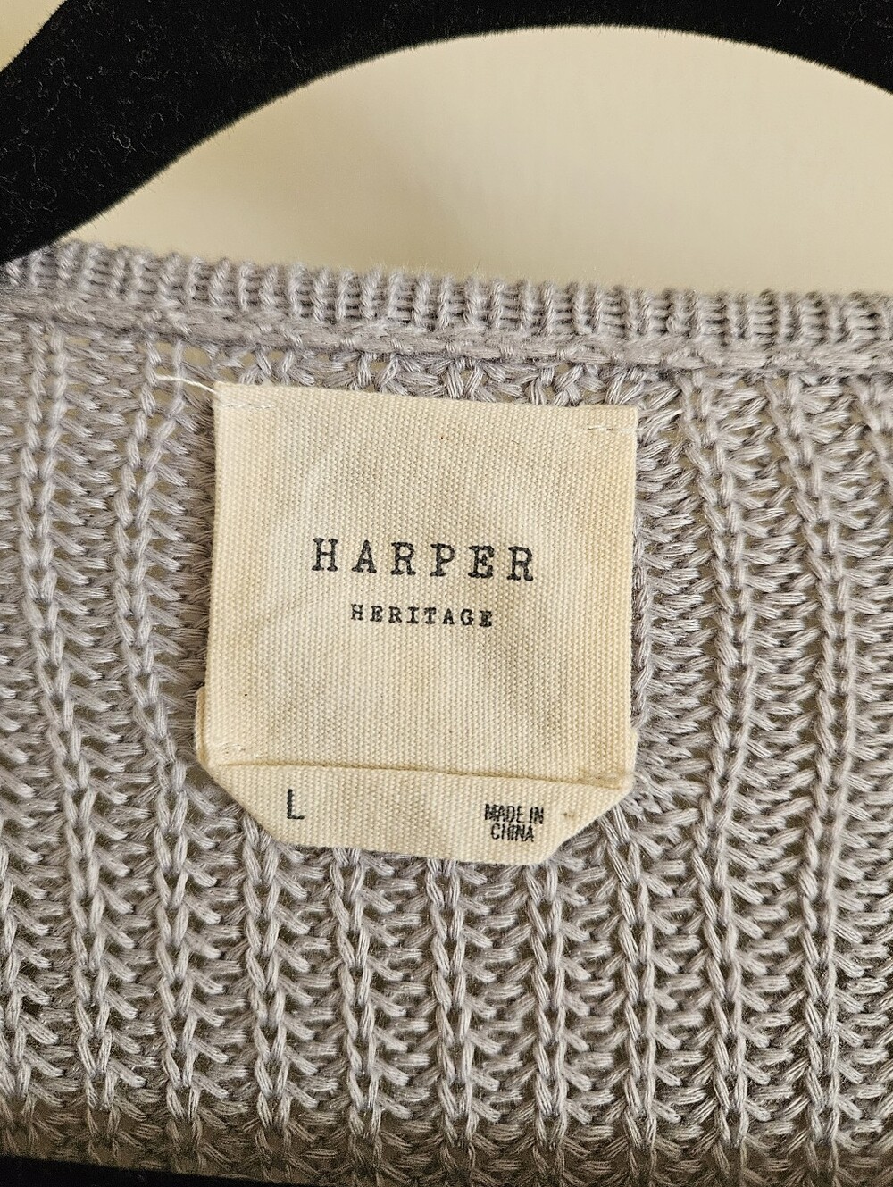 Francesca's Light Gray Open-Front Knit Cardigan with Pockets - Picture 3 of 11